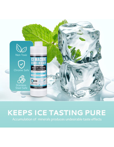 Limpiador Desincrustante EUHOMY 473 ml para Máquinas de Hielo