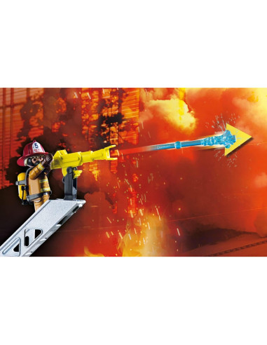 Camión de Bomberos Playmobil 71233 con 2 Figuras y Accesorios