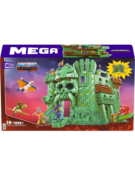 Set de Construcción Castillo Grayskull Mega 3508 Piezas Set de Construcción Castillo Grayskull Mega 3508 Piezas