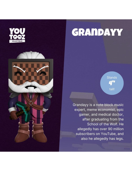 Figura de Vinilo Youtooz Grandayy 10,16 cm Coleccionable Figura de Vinilo Youtooz Grandayy 10,16 cm Coleccionable