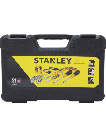 Juego de Herramientas Mixto Stanley STMT74864, 51 Piezas Juego de Herramientas Mixto Stanley STMT74864, 51 Piezas