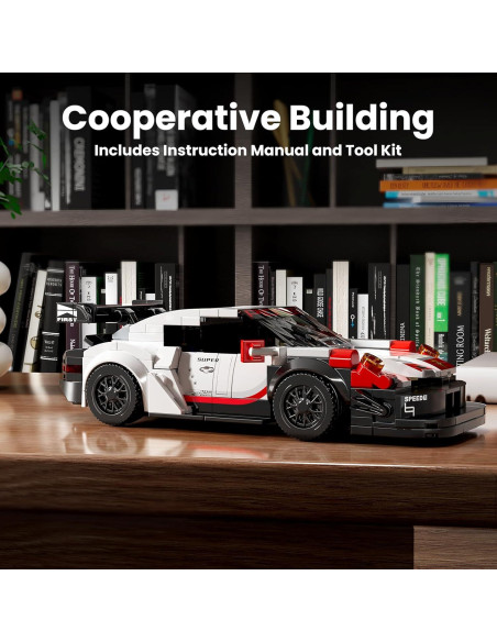 Mould King 27010 Kit de Coche 911 RSR 349 Piezas Mould King 27010 Kit de Coche 911 RSR 349 Piezas