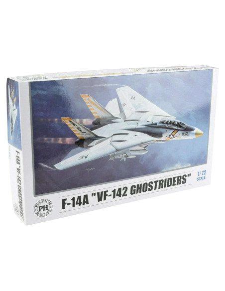 Kit de modelo avión plástico PH Premium Hobbies F-14A 1:72 Kit de modelo avión plástico PH Premium Hobbies F-14A 1:72