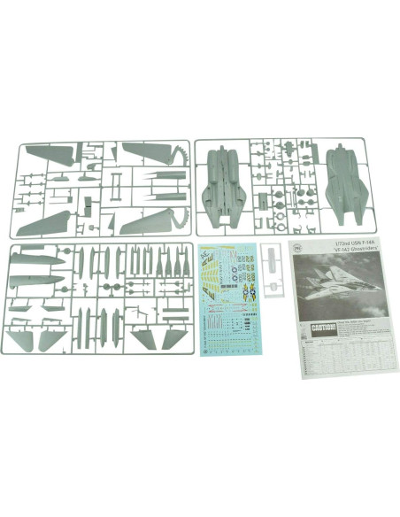 Kit de modelo avión plástico PH Premium Hobbies F-14A 1:72 Kit de modelo avión plástico PH Premium Hobbies F-14A 1:72