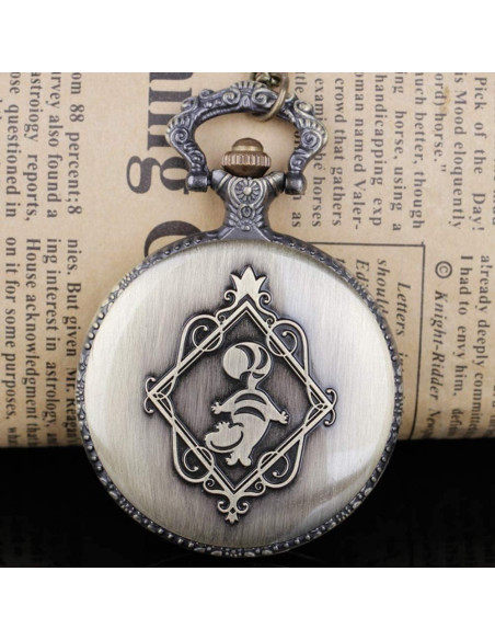 Reloj de bolsillo Tiong de cuarzo con diseño Nostalgia Reloj de bolsillo Tiong de cuarzo con diseño Nostalgia
