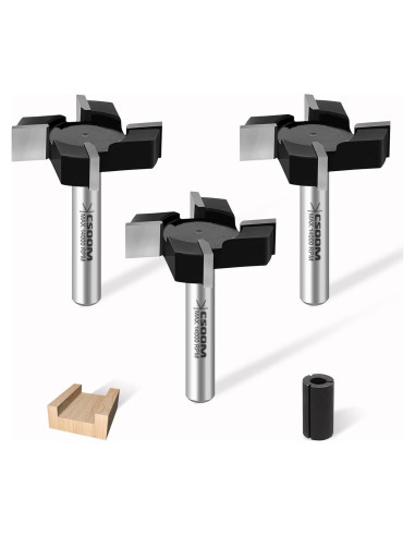 Fresa de Superficie CSOOM CNC 3 Piezas 50.8 mm 4 Alas