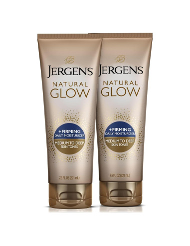 Loción Corporal Autobronceadora Jergens Natural Glow 2x211g