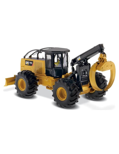 Diecast Masters 1/50 Caterpillar 555D Wheel Skidder - Modelo Coleccionable