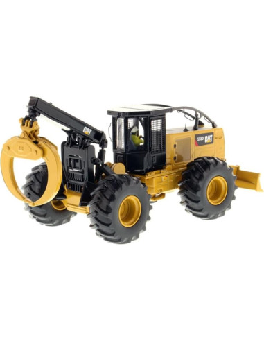 Diecast Masters 1/50 Caterpillar 555D Wheel Skidder - Modelo Coleccionable