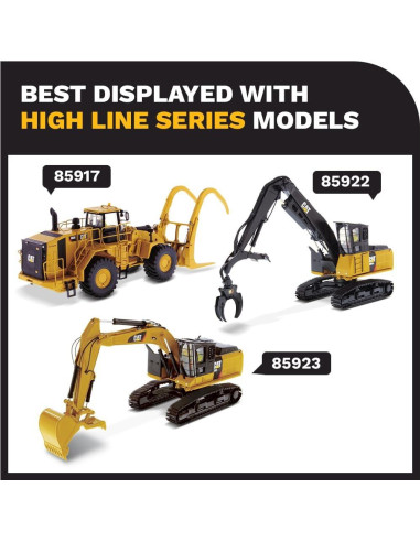Diecast Masters 1/50 Caterpillar 555D Wheel Skidder - Modelo Coleccionable