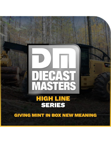Diecast Masters 1/50 Caterpillar 555D Wheel Skidder - Modelo Coleccionable