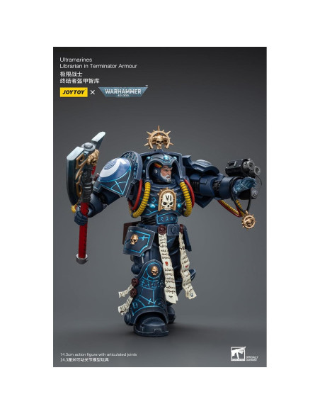 Figura JoyToy Warhammer 40k Ultramarines 1:18 Detallada Figura JoyToy Warhammer 40k Ultramarines 1:18 Detallada