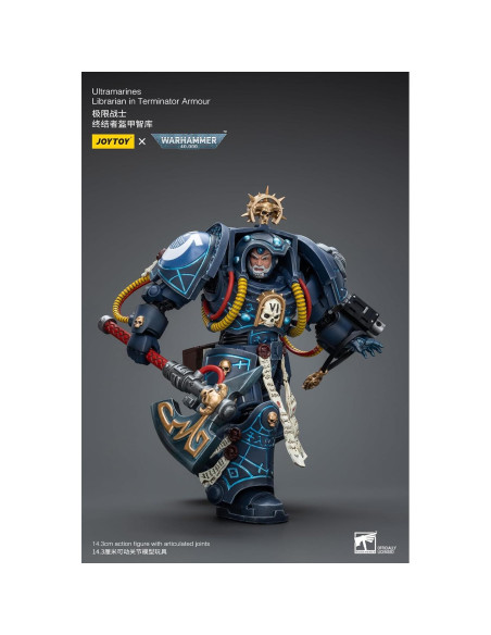 Figura JoyToy Warhammer 40k Ultramarines 1:18 Detallada Figura JoyToy Warhammer 40k Ultramarines 1:18 Detallada