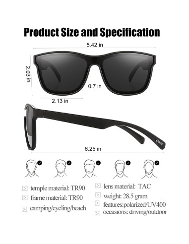 Gafas Inteligentes Delhi Tornado KY03 Bluetooth Polarizadas