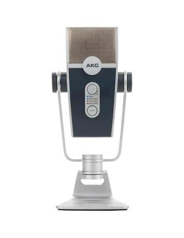 Micrófono USB C AKG Lyra Ultra-HD para PC y Mac - Azul y Plata