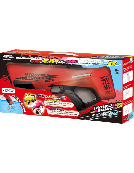 Pistola de Agua Hydrosonic WRHYSONIC Doble Modo 7,62 m Pistola de Agua Hydrosonic WRHYSONIC Doble Modo 7,62 m