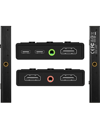 Captura de Video j5create JVA06 HDMI a USB-C 1080p 60Hz