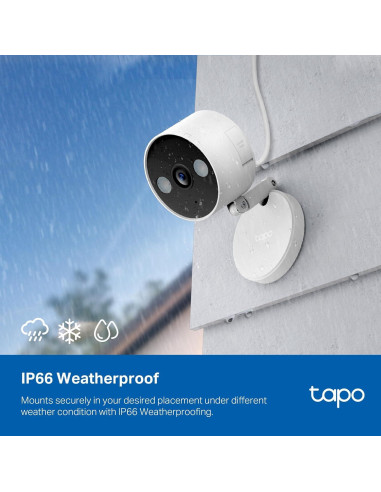 Cámara de Seguridad TP-Link Tapo C120 2K QHD Interior/Exterior