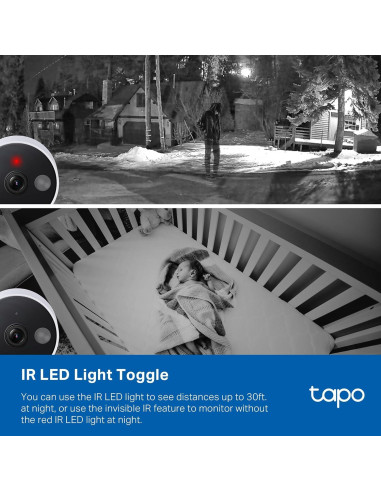 Cámara de Seguridad TP-Link Tapo C120 2K QHD Interior/Exterior