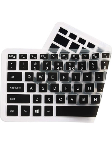 Cubierta de Teclado UHamn para Dell Inspiron 13 y 15 - Negro