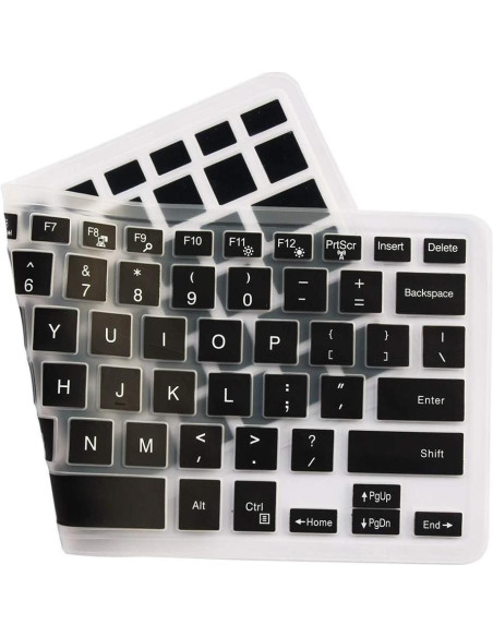 Cubierta de Teclado UHamn para Dell Inspiron 13 y 15 - Negro Cubierta de Teclado UHamn para Dell Inspiron 13 y 15 - Negro