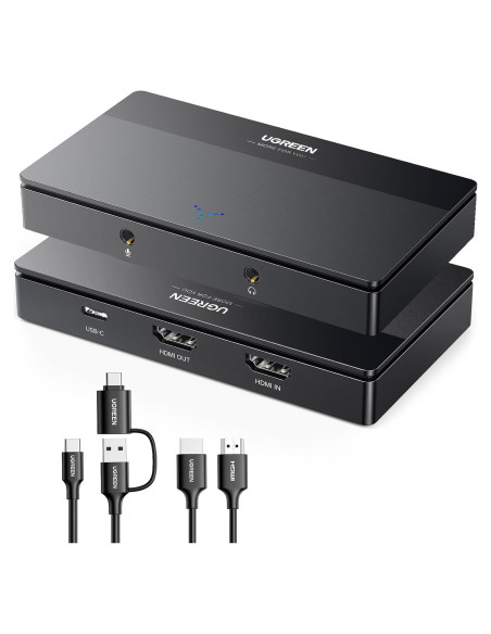 Tarjeta de Captura de Video UGREEN 4K HDMI USB-C 1080P 60FPS Tarjeta de Captura de Video UGREEN 4K HDMI USB-C 1080P 60FPS