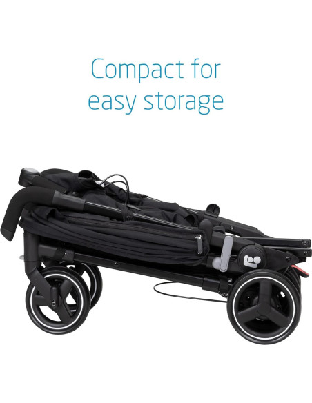 Cochecito Compacto Maxi-Cosi Mara XT Acolchado Negro Cochecito Compacto Maxi-Cosi Mara XT Acolchado Negro