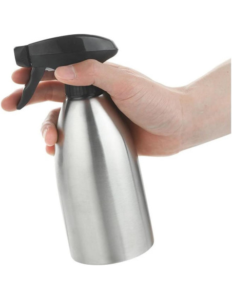 Botella pulverizadora de aceite BIGWE 500ml acero inoxidable Botella pulverizadora de aceite BIGWE 500ml acero inoxidable