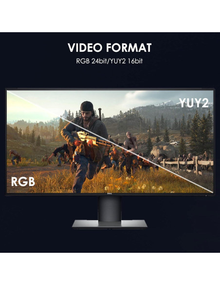 Conmutador HDMI RuiPuo A2 4K 60Hz USB 3.0 para Streaming Conmutador HDMI RuiPuo A2 4K 60Hz USB 3.0 para Streaming
