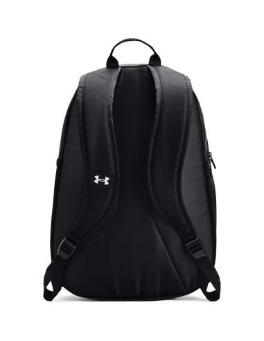 Mochila Deportiva Under Armour Hustle Unisex 26L Negro Plata