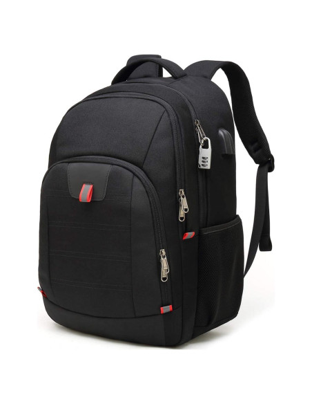Mochila Della Gao Antirrobo para Laptop 17.3" Negra Mochila Della Gao Antirrobo para Laptop 17.3" Negra