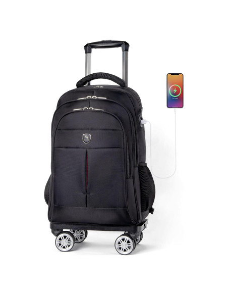 Mochila Rodante Diwolor 35L para Laptop 15.6" 4 Ruedas Mochila Rodante Diwolor 35L para Laptop 15.6" 4 Ruedas