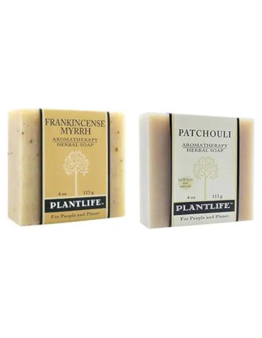 Jabón de Barra Hidratante Plantlife Incienso y Pachulí 113g