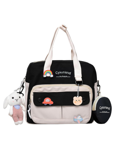 Mochila Kawaii Cyxunand Mensajera Estética para Niños Mochila Kawaii Cyxunand Mensajera Estética para Niños