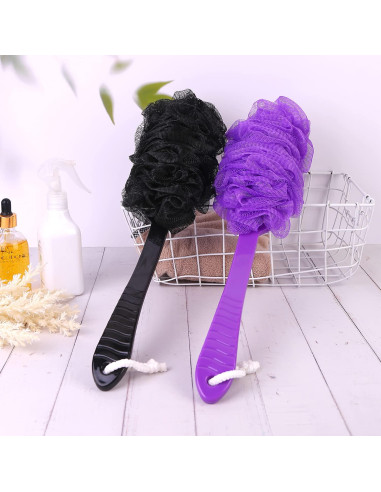 Cepillo de Espalda Exfoliante LZCNM con Mango Largo 43 cm