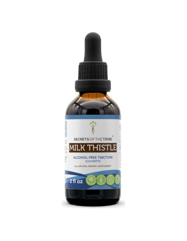 Extracto de Cardo Mariano Sin Alcohol 60 ml - Secretos de la Tribu