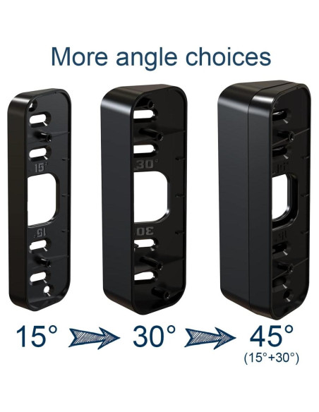Soporte Esquina Timbre Blink Hibezos Ajustable 15/30/45 Soporte Esquina Timbre Blink Hibezos Ajustable 15/30/45
