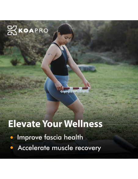 Masajeador Manual KOAPRO para Alivio de Dolor - Rojo Masajeador Manual KOAPRO para Alivio de Dolor - Rojo