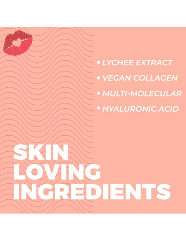 Mascarilla Facial Vitamasques Colágeno Vegano Lychee 17.78x11.18cm