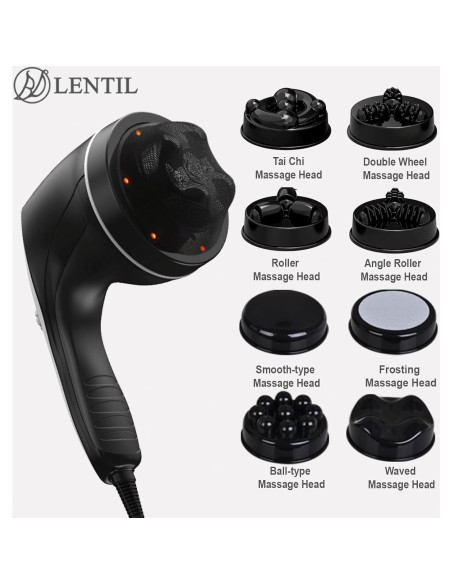 Masajeador de Celulitis Eléctrico BDLENTIL PL-603B 8 Cabezas Masajeador de Celulitis Eléctrico BDLENTIL PL-603B 8 Cabezas