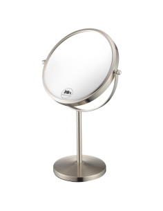 Espejo de Maquillaje ALHAKIN 20 cm Doble Cara 1X/10X Niquel