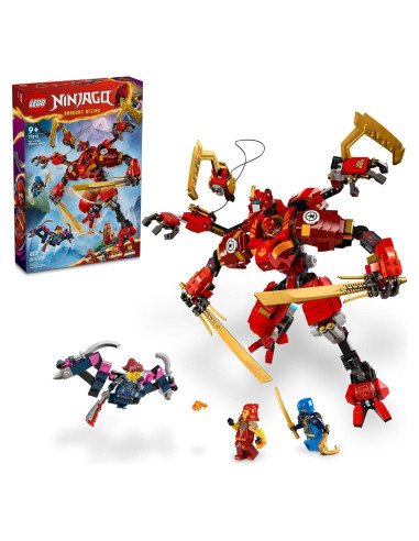 LEGO NINJAGO Mech Escalador de Kai 71812 - 4 Figuras Ninja