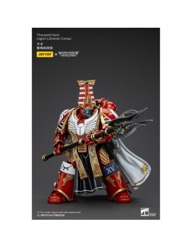 Figura de Acción JoyToy Warhammer 40K Librarian 15.7 cm