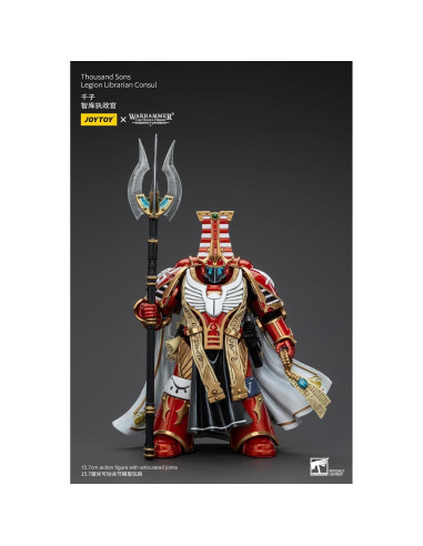 Figura de Acción JoyToy Warhammer 40K Librarian 15.7 cm