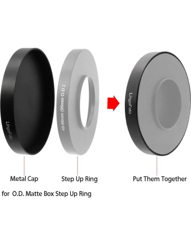 Tapa de Metal para Anillo Adaptador O.D. Matte Box 80mm 85mm 95mm