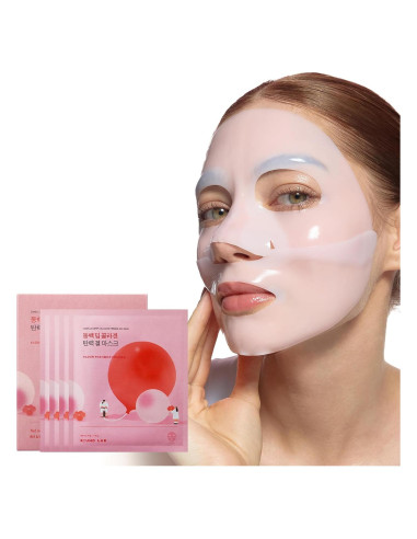 Mascarilla Hidrogel ROUND LAB Colágeno Camelia 4 Piezas