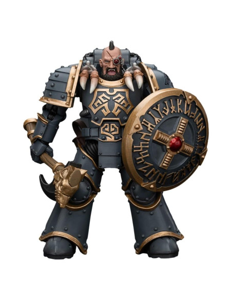 Figura de Acción JoyToy Warhammer 30K Huscarl 1:18 Figura de Acción JoyToy Warhammer 30K Huscarl 1:18