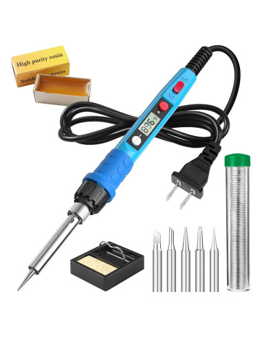 Kit de Soldador Q-MING 80W Digital con Pantalla LCD