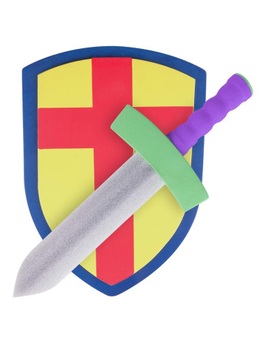 Conjunto Espada y Escudo de Espuma Super Z Outlet 36 cm