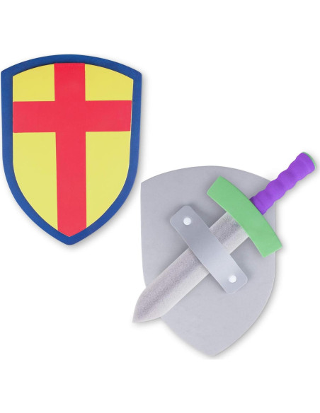 Conjunto Espada y Escudo de Espuma Super Z Outlet 36 cm Conjunto Espada y Escudo de Espuma Super Z Outlet 36 cm
